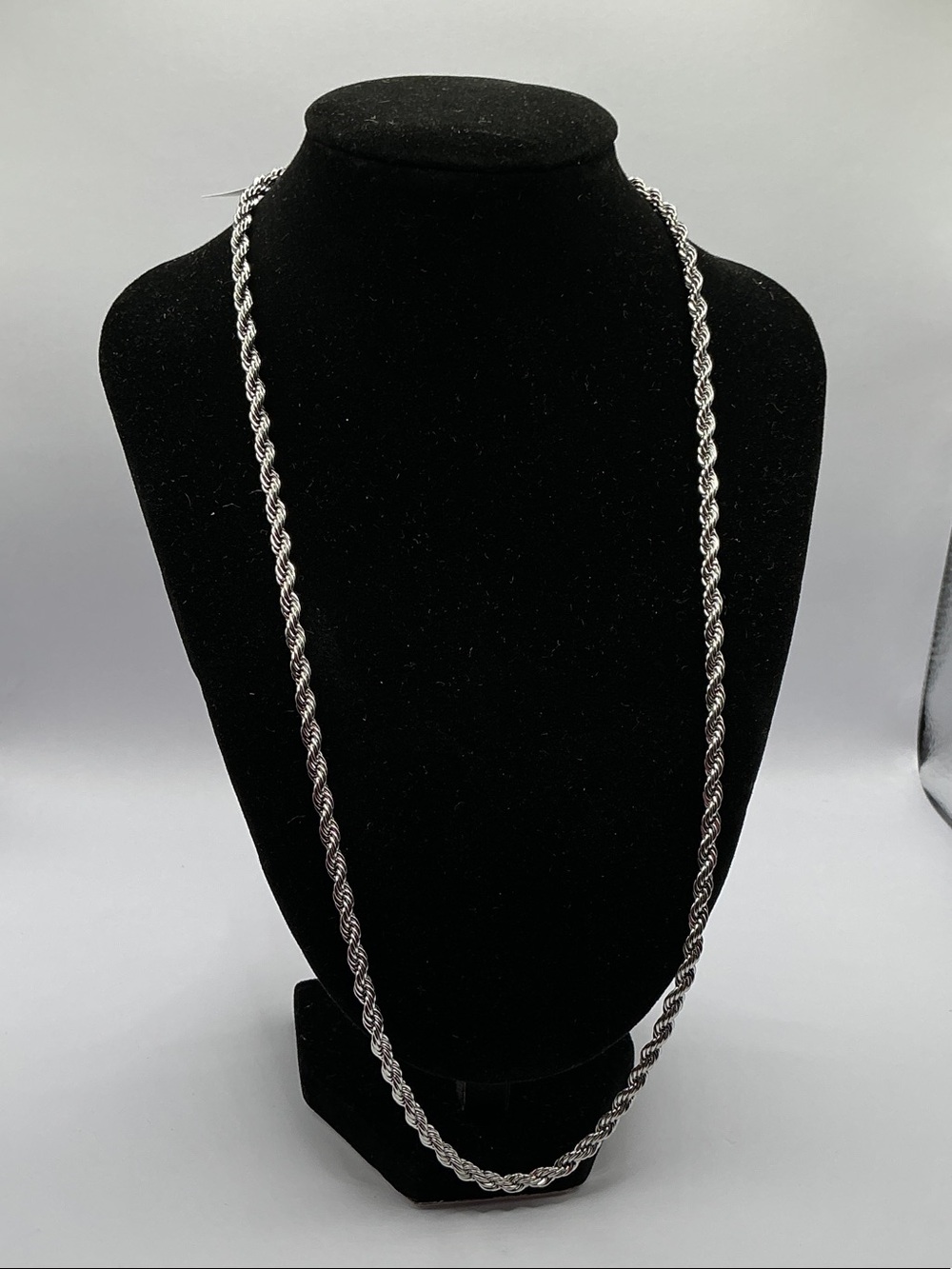 Stainless steel Rope Chain - 4mm x 22 inch